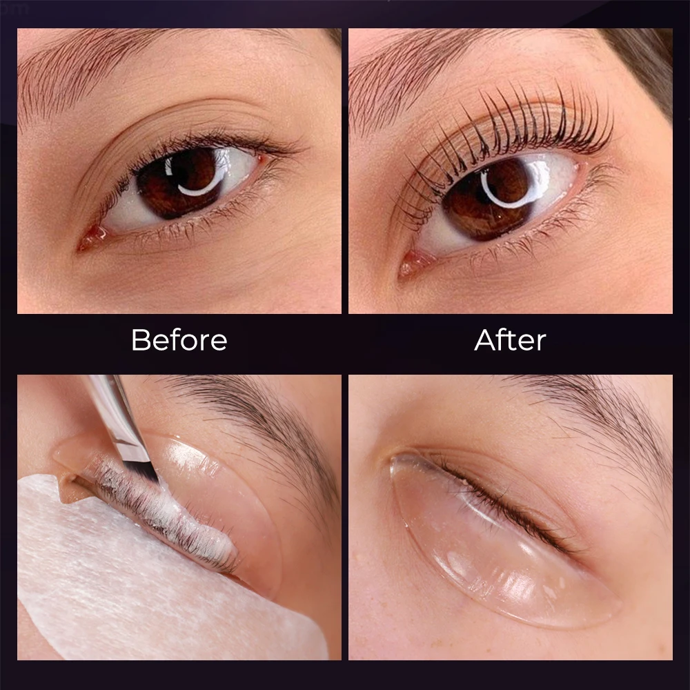 Eyelash Perm Lift Pads Reusable Lashes Shield Lifting Rods Transparent‌ LashLift Silicone Makeup Beauty Tools