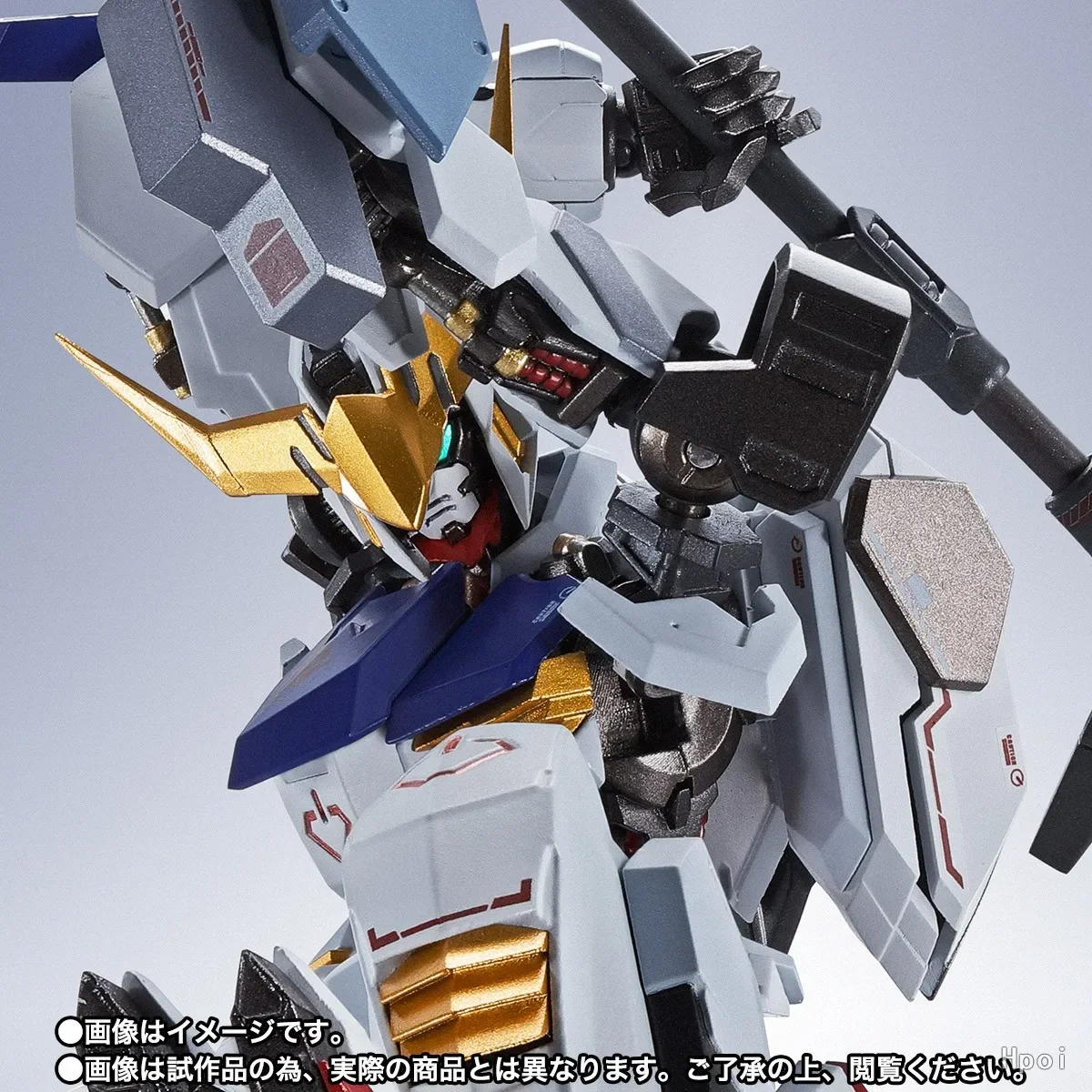 BANDAI Original METAL ROBOT SPIRITS <SIDE MS> ASW-G-08 Gundam Barbatos (1ST ~ 4TH FORM) Mech Produto Figura Brinquedos para Meninos Presentes