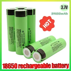 Batterie Au Lithium Rechargeable Originale 100% NCR 18650B 3.7 V 3400 Mah Pour Lampe De Poche Panasonic Flambant Neuf 18650