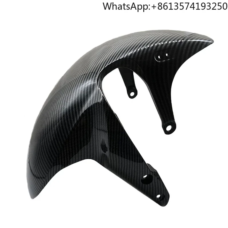 

For SUZUKI GSX-S 1000 GSXS 1000 2015 2016 2017 2018 2019 2020 Carbon Fiber Color Front Tire Fender Guard Hugger Fairing