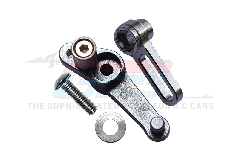 ALUMINIOWE RAMIENIE SERWA GPM 23T (C9) / 25T (C8) & RAMIENIE KIEROWNICZE (C10) KYOSHO 1/8 Motocykl NSR500