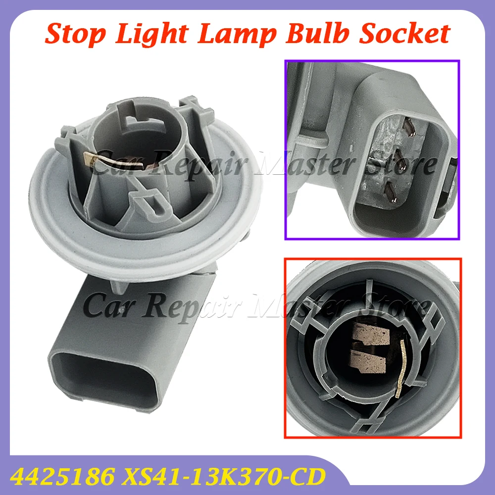 Rear Brake Stop/Tail lamp/light 4425186 XS41-13K370-CD Bulb Holder Stop Light Lamp Bulb Socket Fit For Ford Focus MK1 MK2