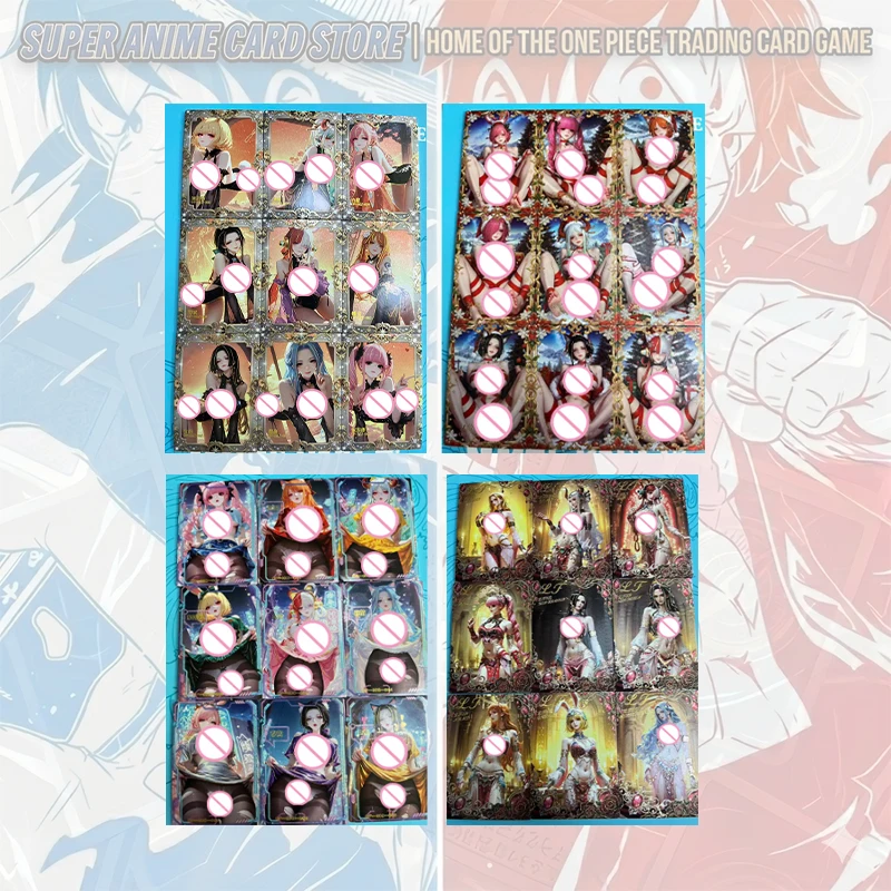Japanese Anime Goddess Story Card Set HF FSP SKP Nefertari D Vivi Yamato Nami Uta Perona Carrot Vinsmoke Reiju Collectible Cards