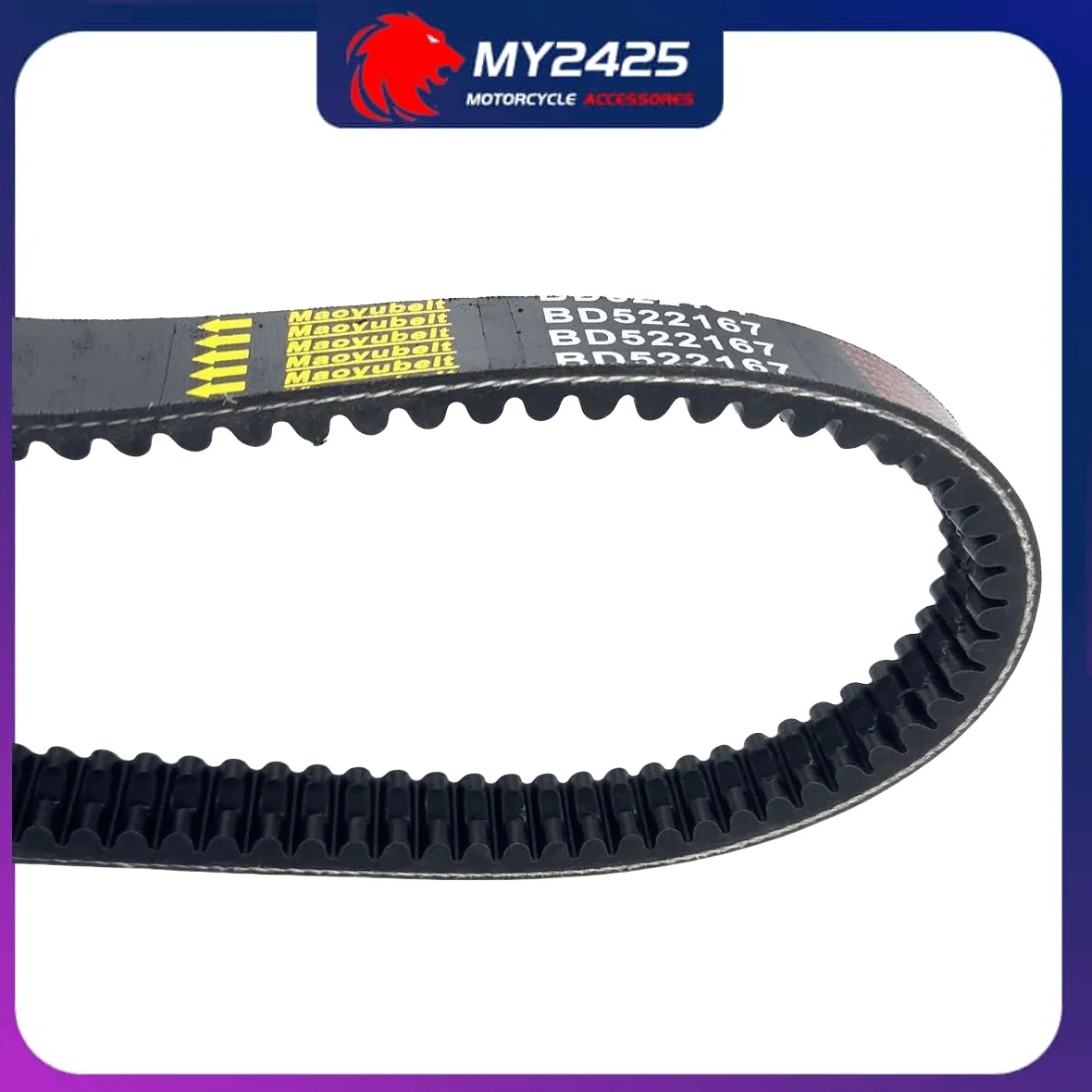 Drive Belt for Transfer Clutch Drive Belt For Codlice EPCOUR040 BD522167 Ligier JS50 Chatenet CH26 Microcar MGO1 Motor Yanmar