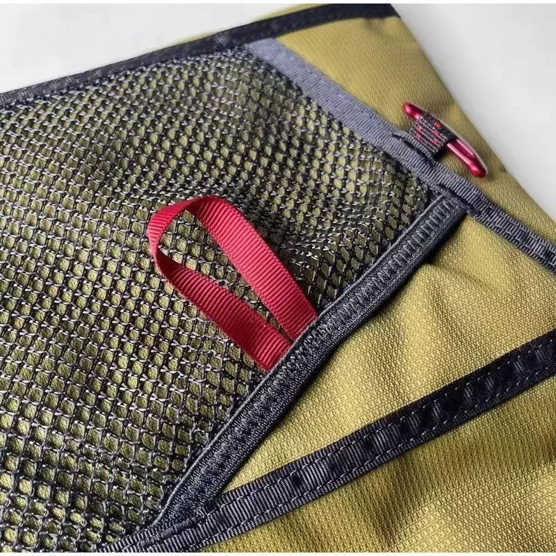 Ultraleichte Unisex-Umhängetasche, hohle Mesh-Kontrastfarbe für Herren, Reiten, Reisen, Umhängetasche, wasserdichte Umhängetasche für Damen – Detail 3