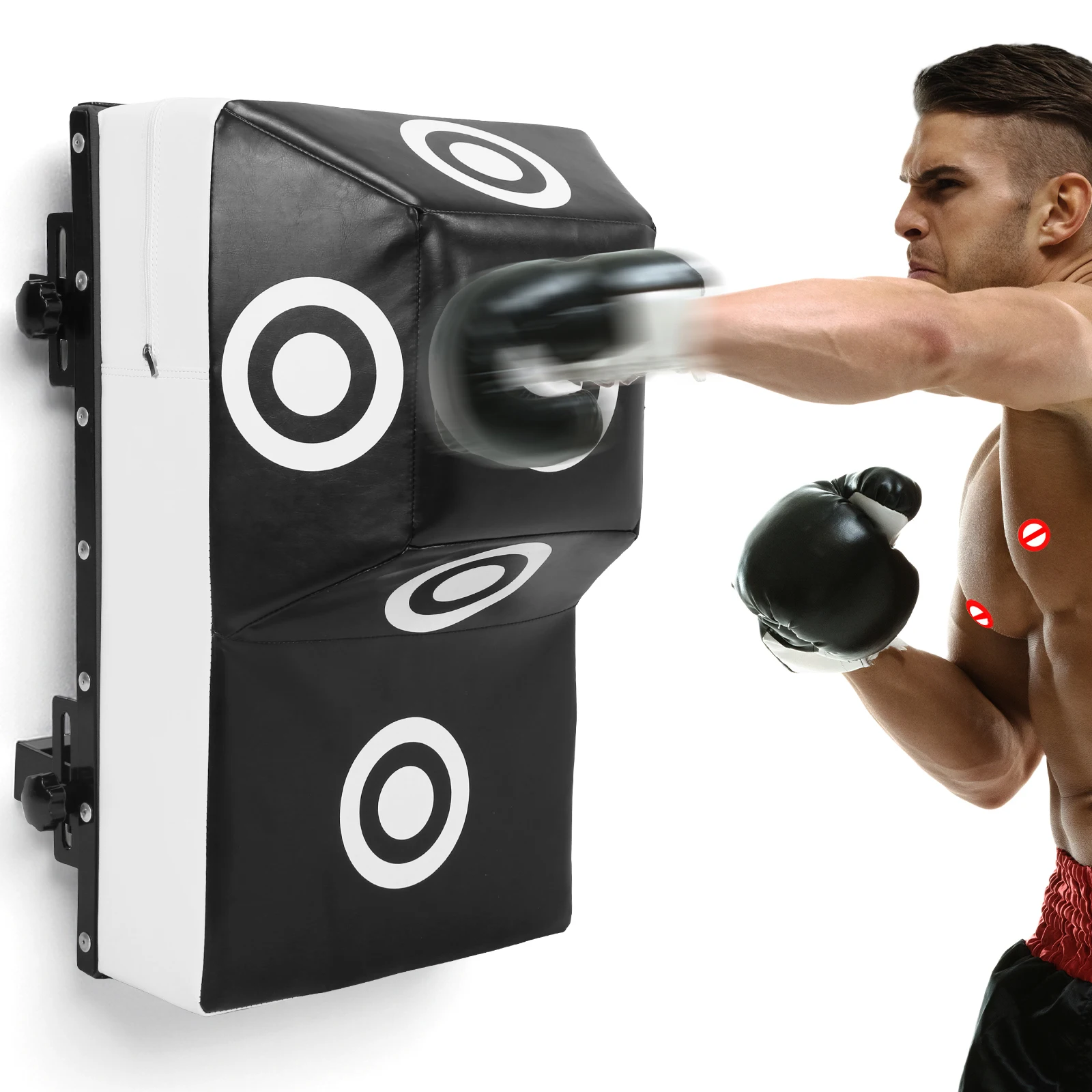 

Настенный боксерский мешок для отработки ударов с маркировочными точками, из пенопласта высокой плотности, для спальни, гостиной, спортзала, офиса, квартиры