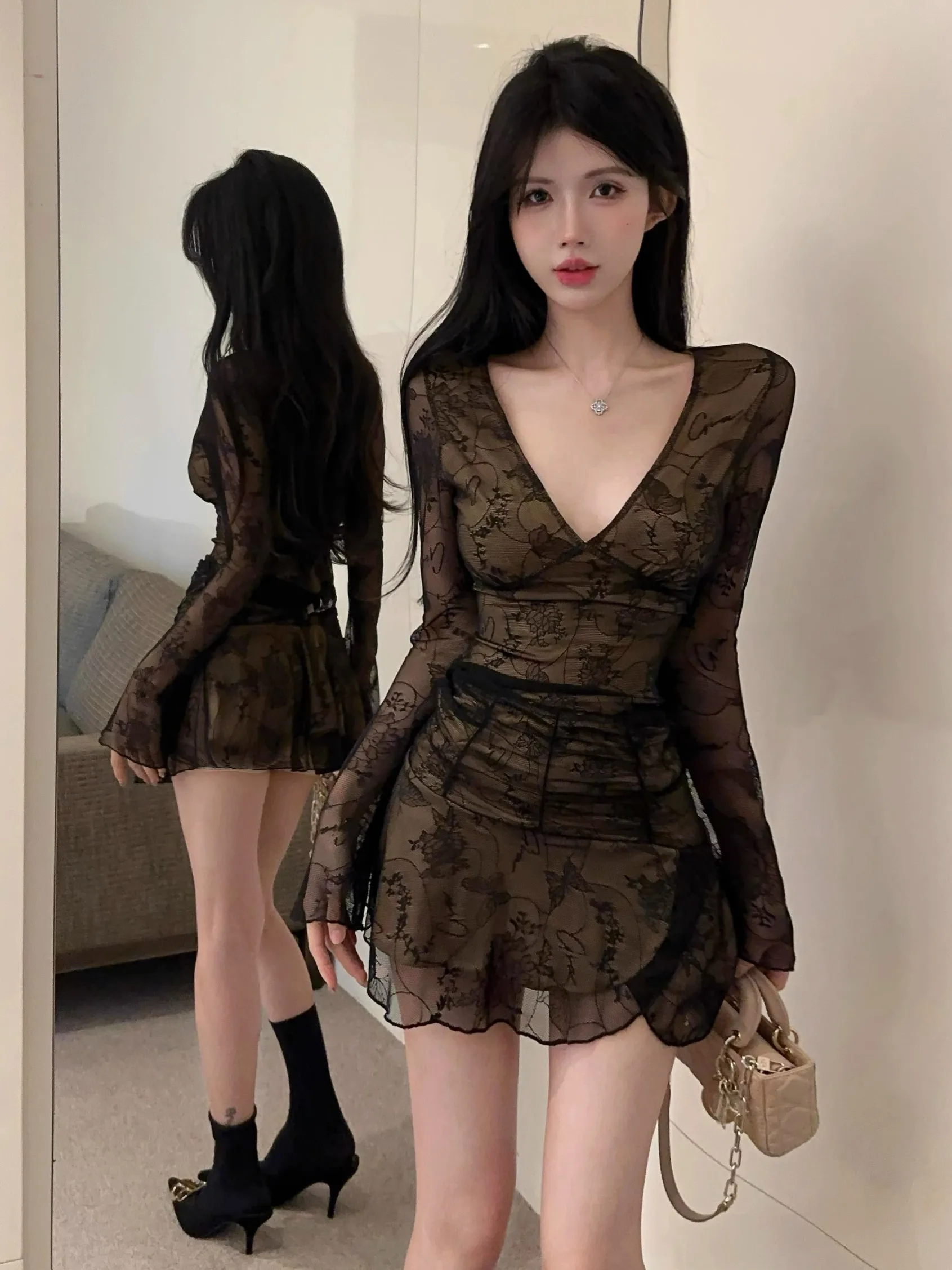 conjunto-de-dos-piezas-estilo-diosa-sexy-pure-desire-top-de-malla-con-cuello-en-v-y-falda-de-encaje-a-media-pierna-para-prim