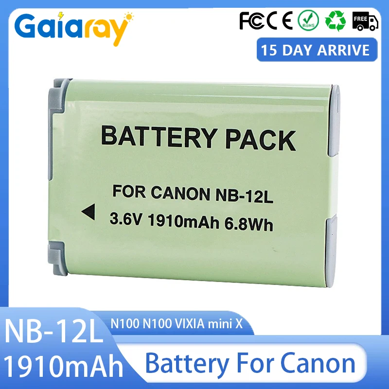 NB-12L Battery 1910… - image