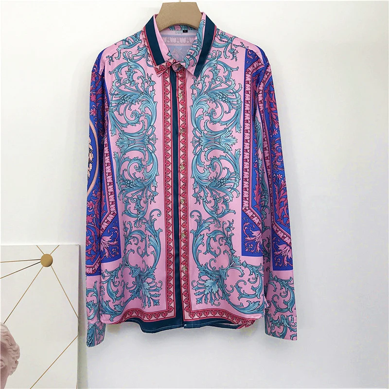 Ropa de franela Hawaiana para hombre, Tops a cuadros ajustados, informales, de talla grande, camisa de manga larga de alta calidad para otoño y primavera