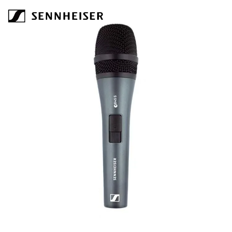 Sennheiser E845S Vocal Dynamic Microphon Wirele Handheld Professional Performanc Power Supply Noise Reduction Microphon