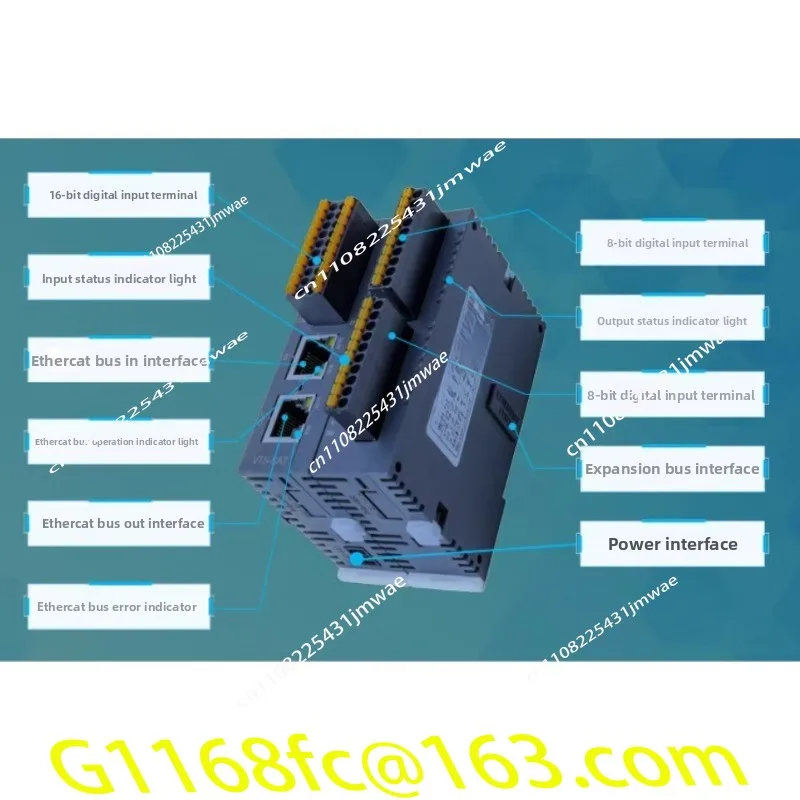 Industrial Ethernet Distributed IO Module EtherCAT Bus Coupler