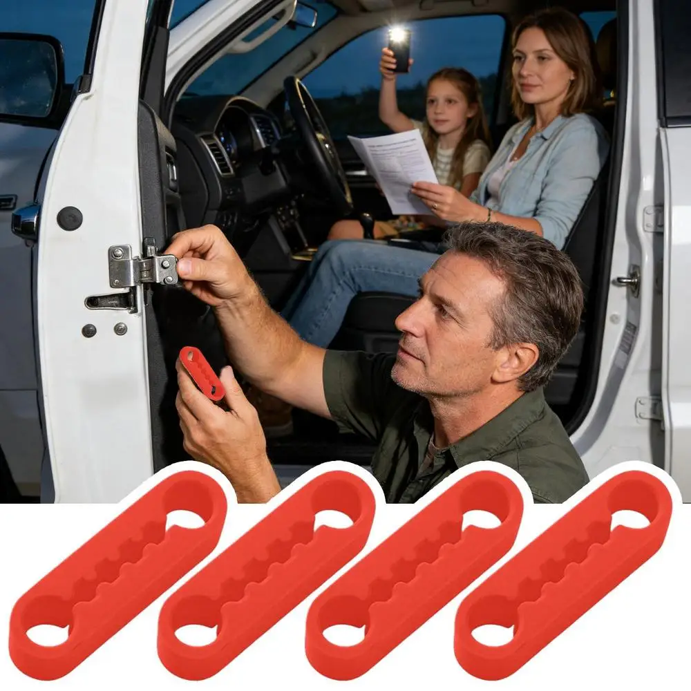Autotür-Stoßdämpfer-Pads aus Silikon, elastische Dämpferkissen, Autotür-Stoßdämpfer-Polster für Fahrzeuge, Wohnmobile, LKWs, Automobilbereich – Detail 13