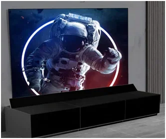 Ultra Short Throw-projectiescherm Alles-in-één Smart TV-kast Intelligente laser TV-projectieschermkast