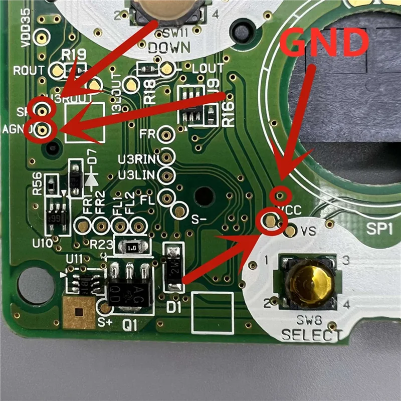 1Pcs Low Power Volume Increased Sound Digital Power Amplifier Module For GAMEBOY ADVANCE SP For GBA SP Sound Amplifier Durable-B