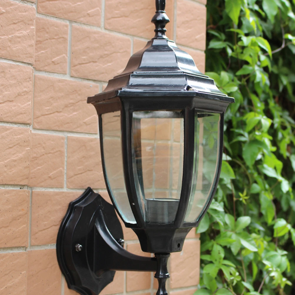 

1Pcs LED Wall Lamp Outdoor Waterproof Vintage Hexagonal Light for Yard Garden Corridor Exterior Lighting Decor