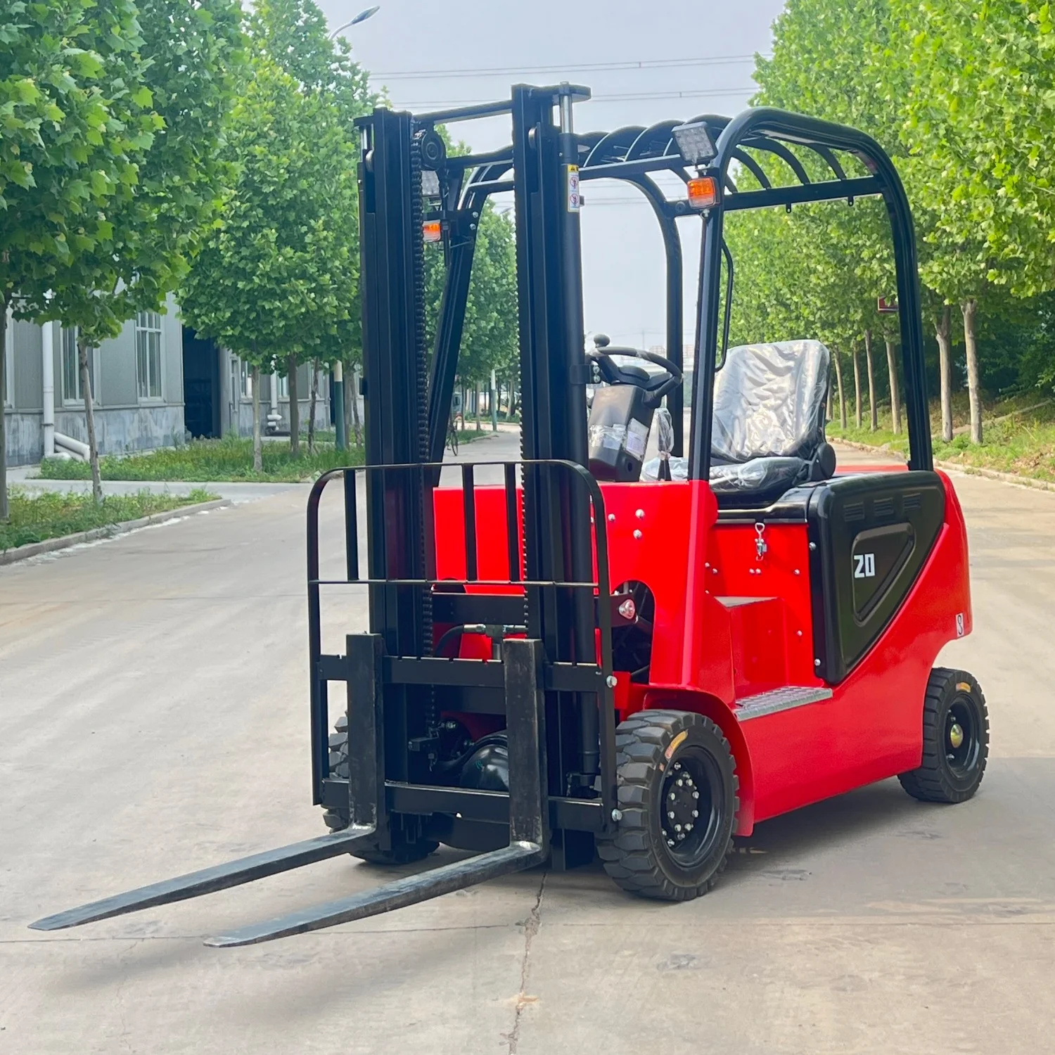 Material Handling Electric Forklift Truck Industrial Warehouse Pallet Lifting Equipment with Customized Service