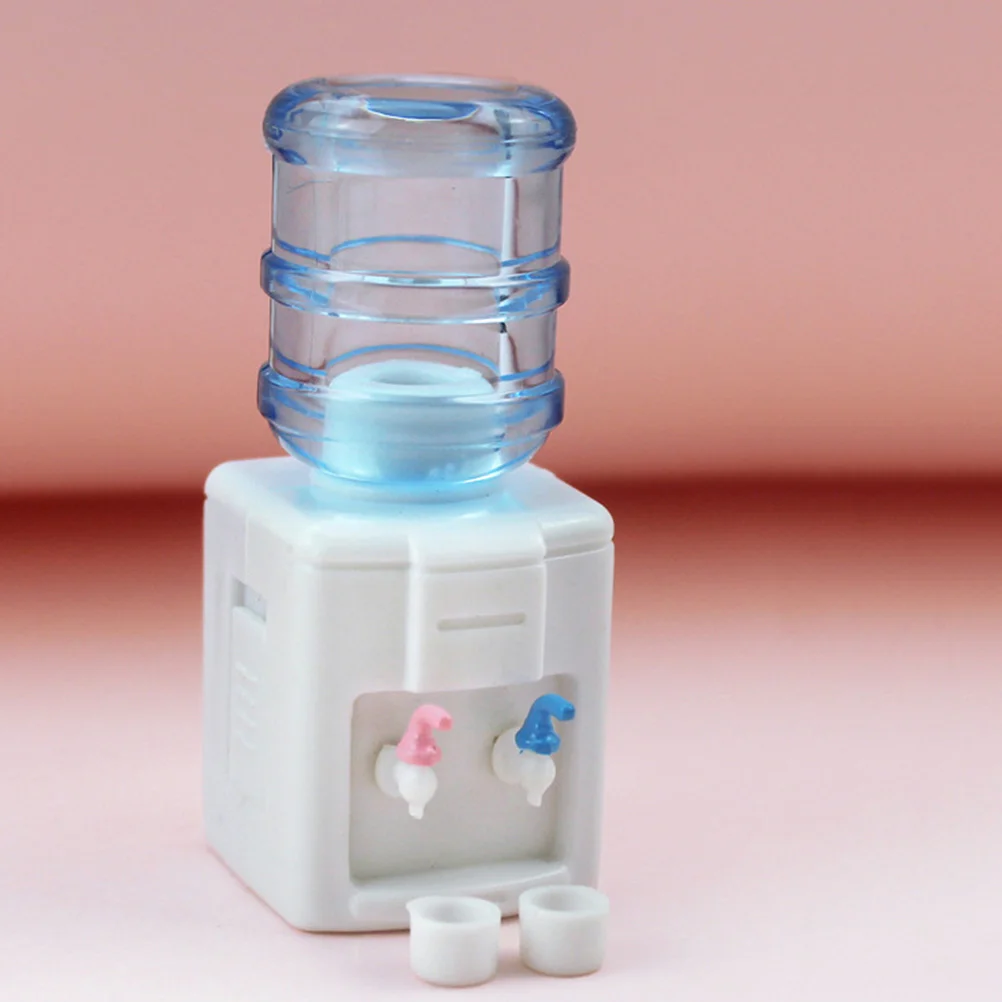 2 Sets Ornaments for Kids Mini House Water Dispenser Accessories Miniature Furniture Child