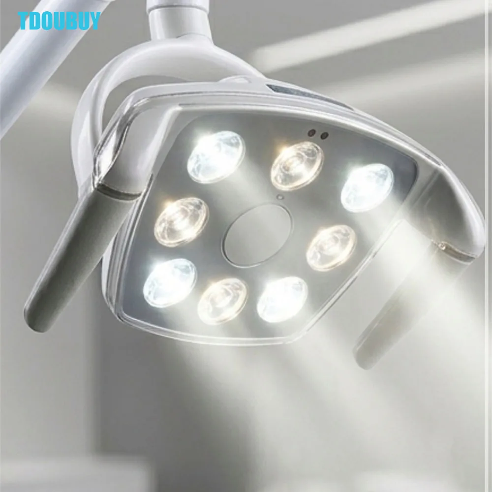 TDOUBUY Ceiling Mount LED Medical Shadowless Light, Luxury Surgical Operating Lamp for Dental, Hospital, Veterinary