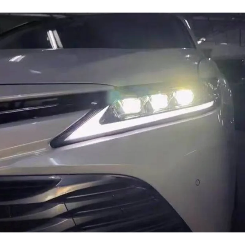 Full Led Lighting Assembly LED Headlamp Headlight for  camry V60 Head Lamp Head Light 2017-2020 US. VERSION