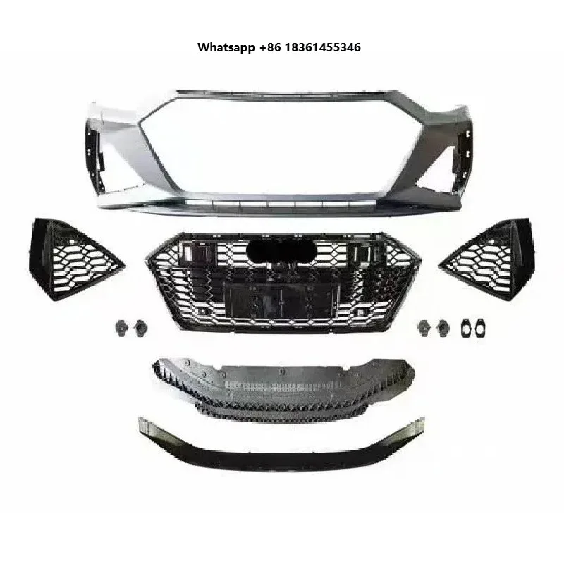 

New Good Quality Bodykit for A7 2020-2023 Upgrade RS7 Front Bumper Rear Bumper Side Skirts