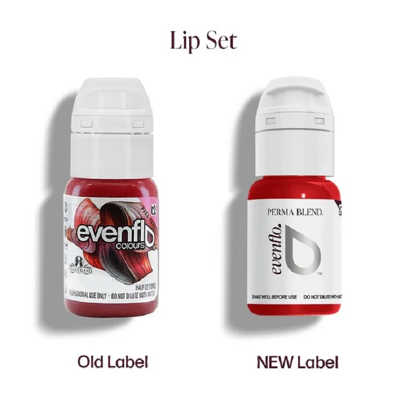 Perma Blend Evenflo Lulus Rose Lip Tattoo Supplies Ink Bare Professional Make Up 15ml Neutralizer Vegan Pigments Mixing PMU