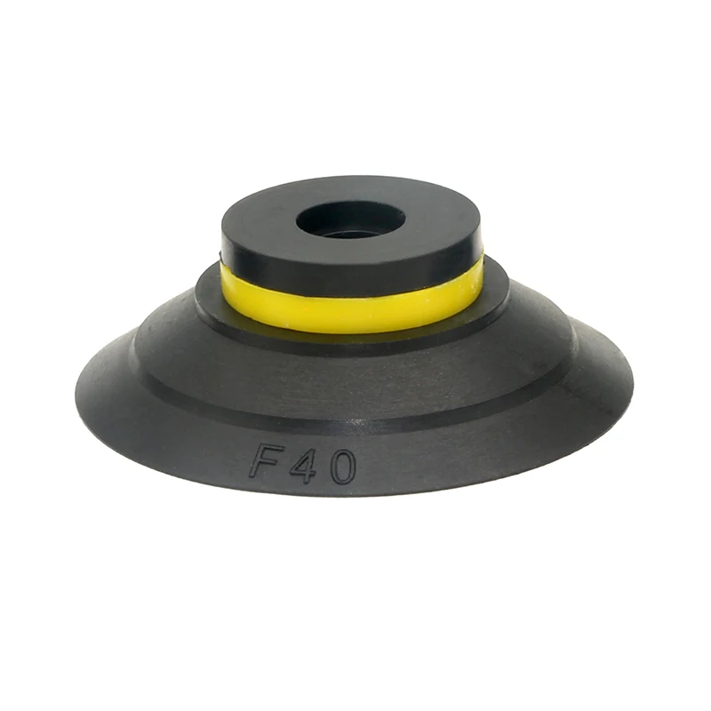 Ventosa de silicone a vácuo para braço robô VF-15 20 25 30 40 50 ventosa de silicone forte e fina ondulada