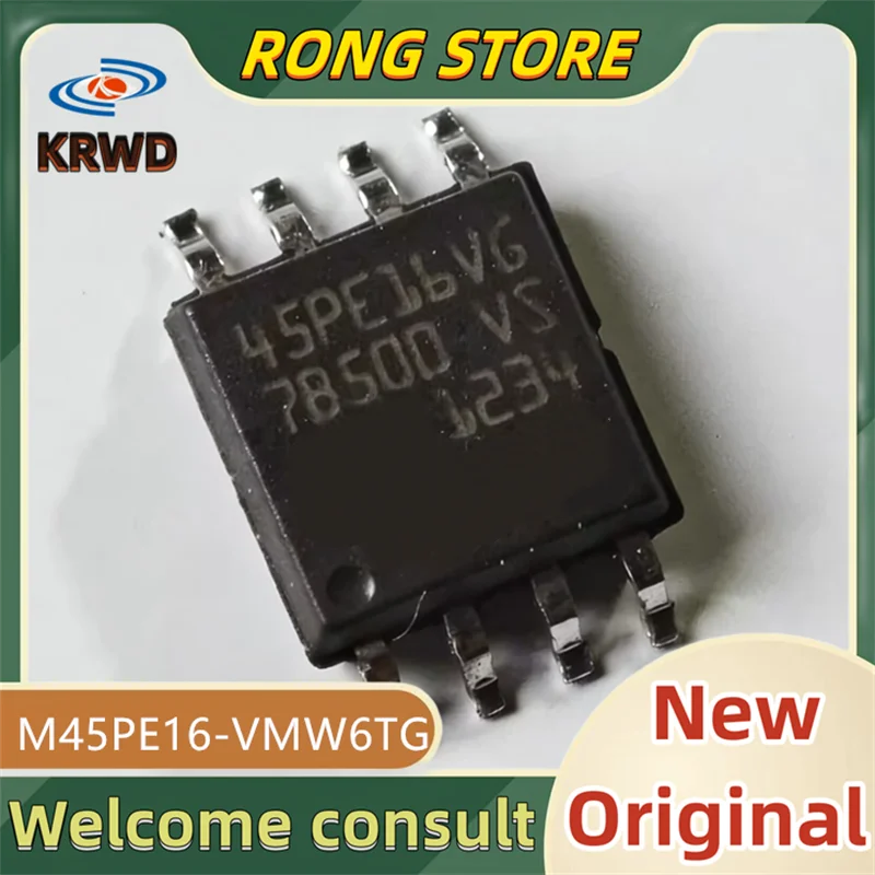 

5 шт. 45PE16VG Новые и оригинальные M45PE16-VMW6TG M45PE16-VMW6 M45PE16-VM M45PE16-V