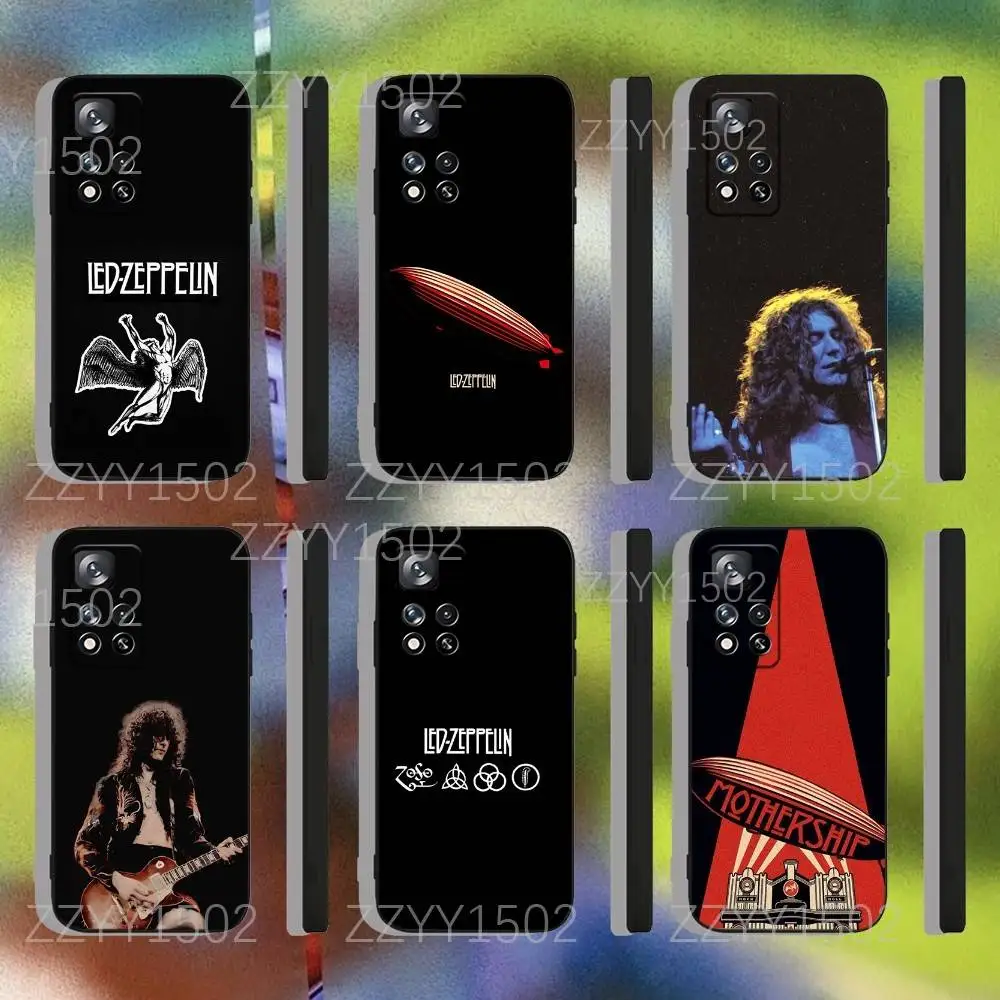 

L-Led Rock Z-ZeppelinS Phone Case For Samsung S25,S24,Ultra,S20,S30,Plus,S22,S23,Ultra,Plus,5G Soft Black