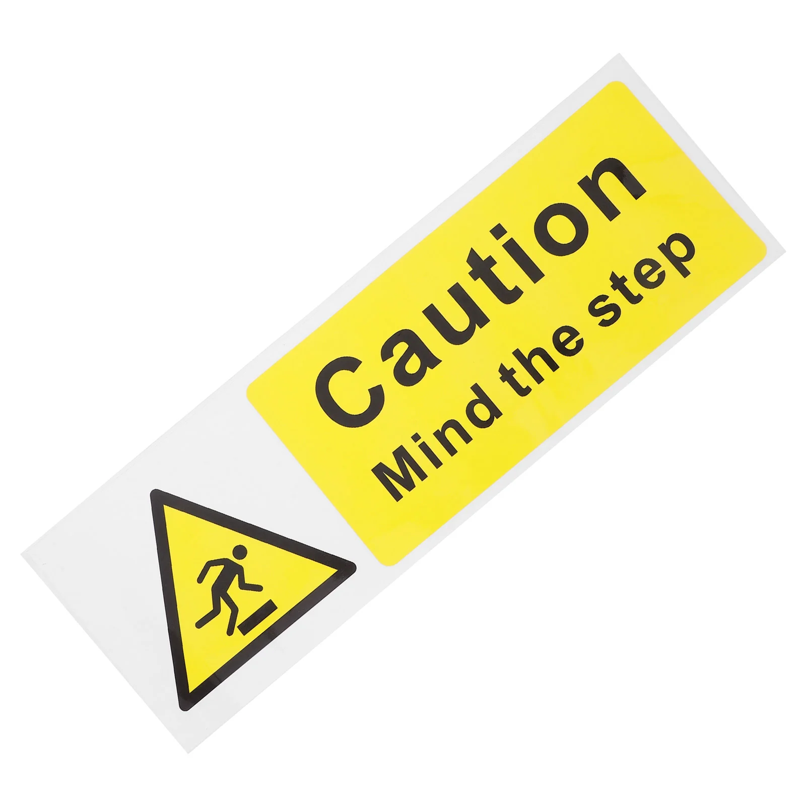 The Sign Caution Mind Step Safety Signs Sticker Warning Decorations for Workplace Waterproof Stickers