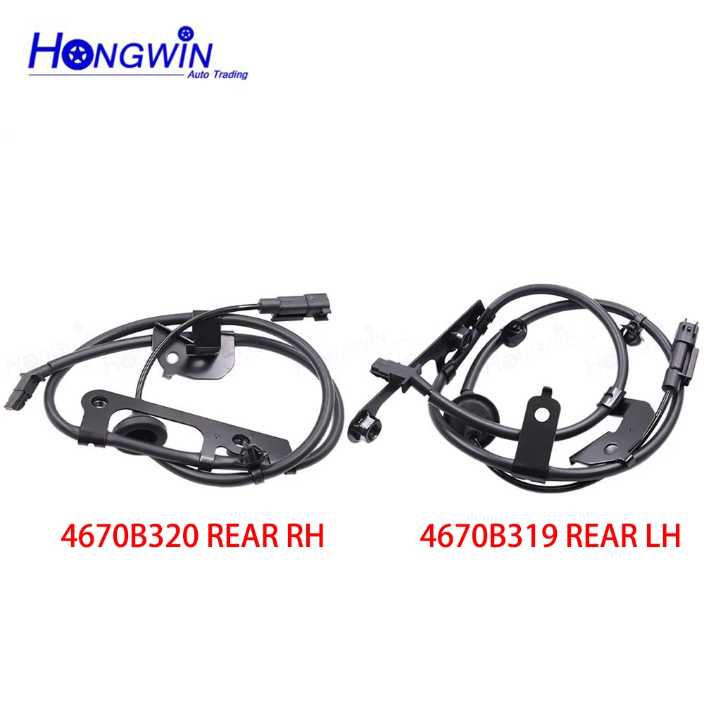 1/2PCS Rear Left Right ABS Wheel Speed Sensor 4670B320 4670B319 For Mitsubishi Outlander Sport 3 GF 2012-2021 Eclipse Cross 2.0L