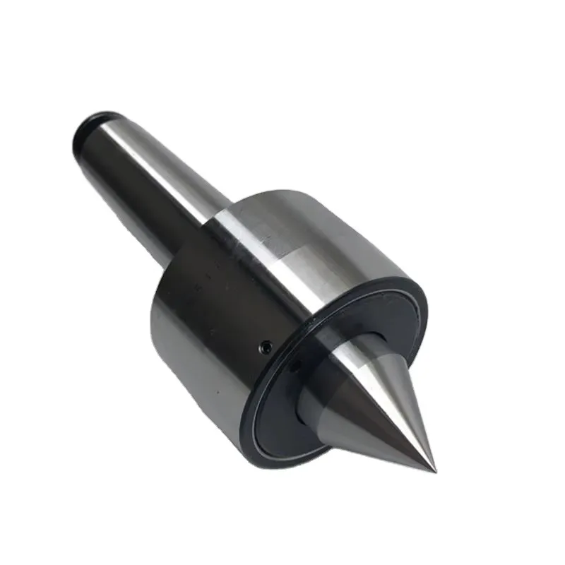 Heavy-duty Rotary Center, Morse Taper MT5, High-precision Through-shaft, Vibration-resistant MT6 Lathe Center.