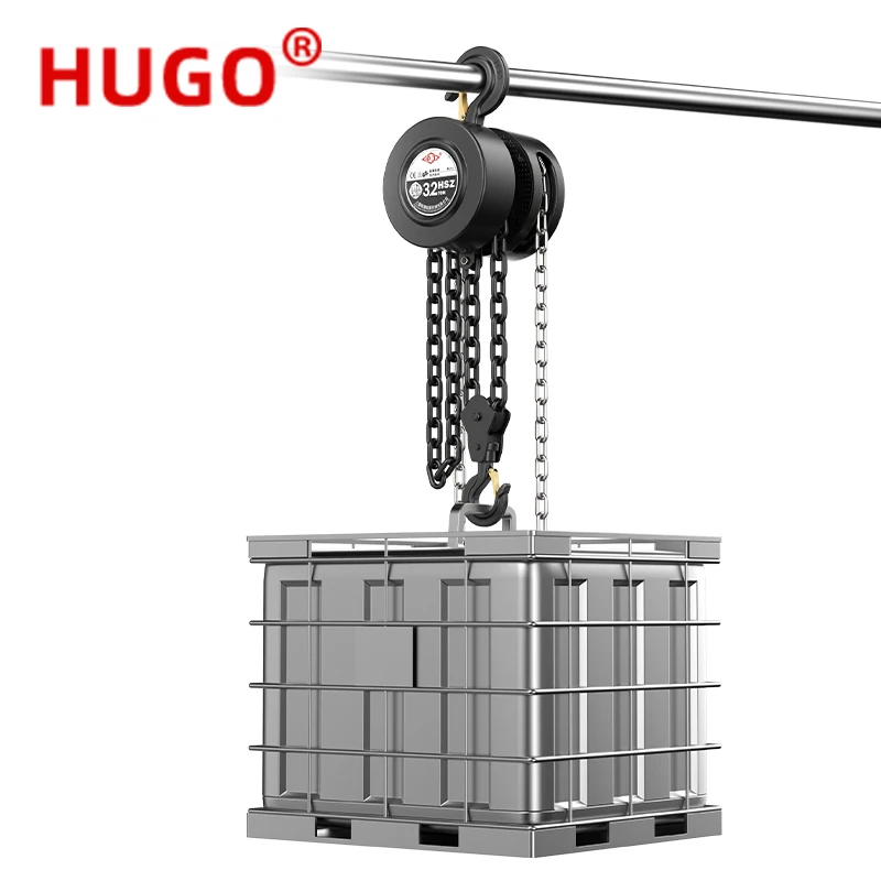 Chain Pulley Block Manual Operated Chain Hoist 1/2/3/5/7/10 Ton Hand Hoist For Lifting 3/6/9/12 m