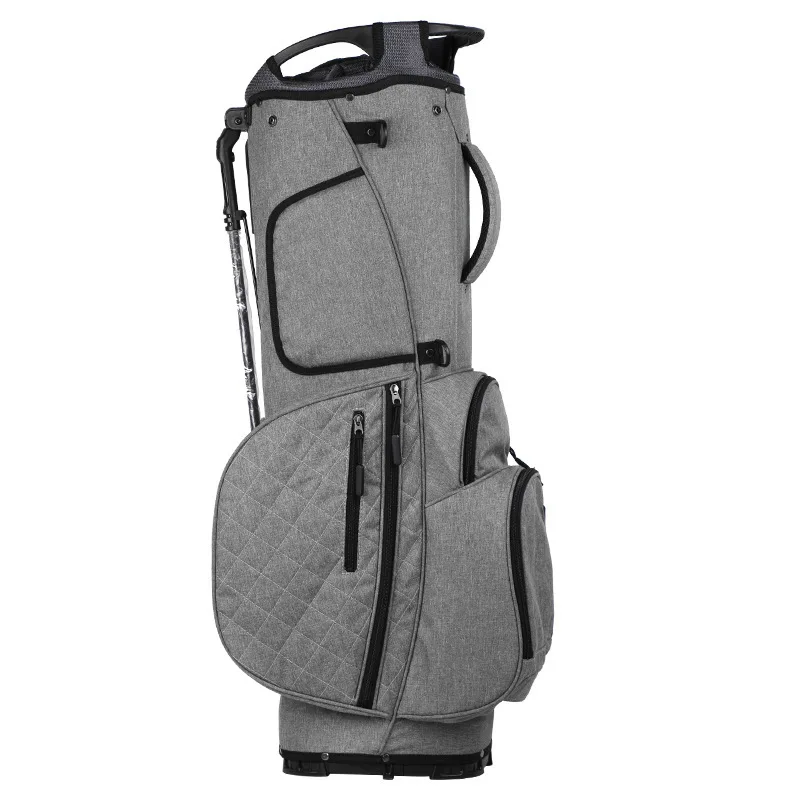 

High Quality New Style Custom Golf Bags for Men Portable Lightweight Grey Color 14 Dividers Golf Stand Bag