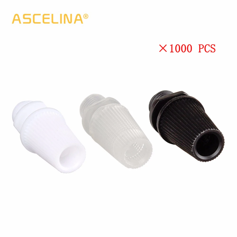 1000PCS Plastic cable gland connector flexible lamp holder clip Clamp Cable Grip line buckle wire connector For lamp accessorie