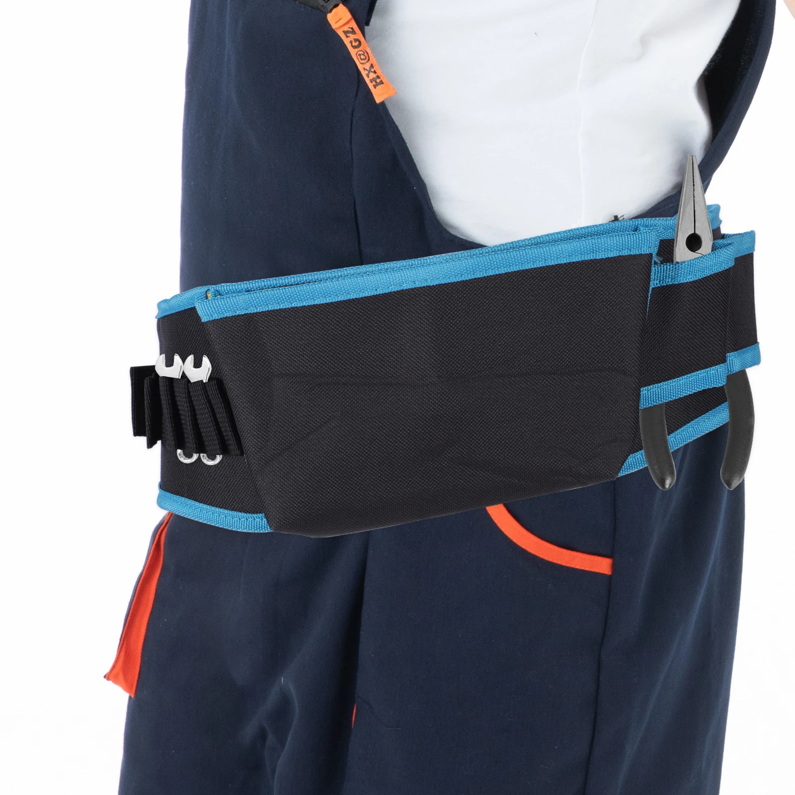 

Tool Storage Waist Bag 600D Oxford Wear Resistant Electrician Plumber H Fanny Pack Utility Pouch Maintenance Kit Belt Pouch
