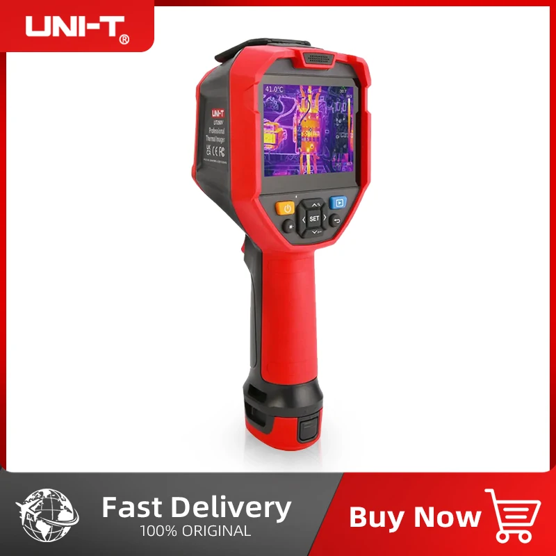 UNI-T UTi260V Thermal Imager Touch Screen Infrared Thermal Camera with Laser Professional °C/°F/K Temperature Analysis Diagnosis