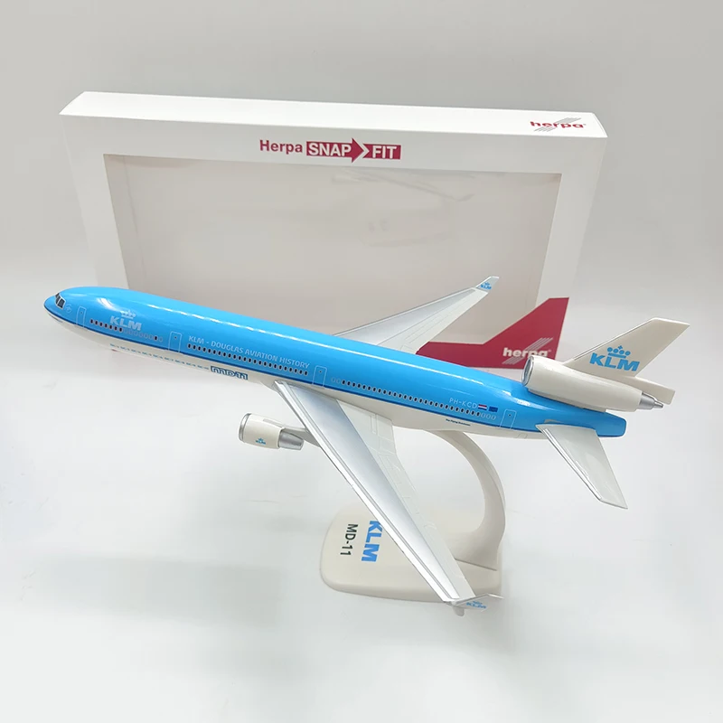 収集、飛行機、md11、MD-11、1:200のスケール、段ボールのための腹筋