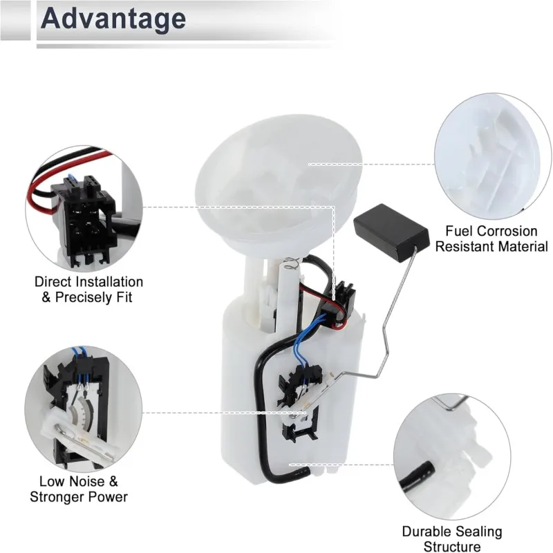 Fuel Pump Assembly A2034702394 2034702394 A2034702294 2034702294 For Mercedes Benz C209 W203 S203 CL203 C240 C280 C320 CLK320