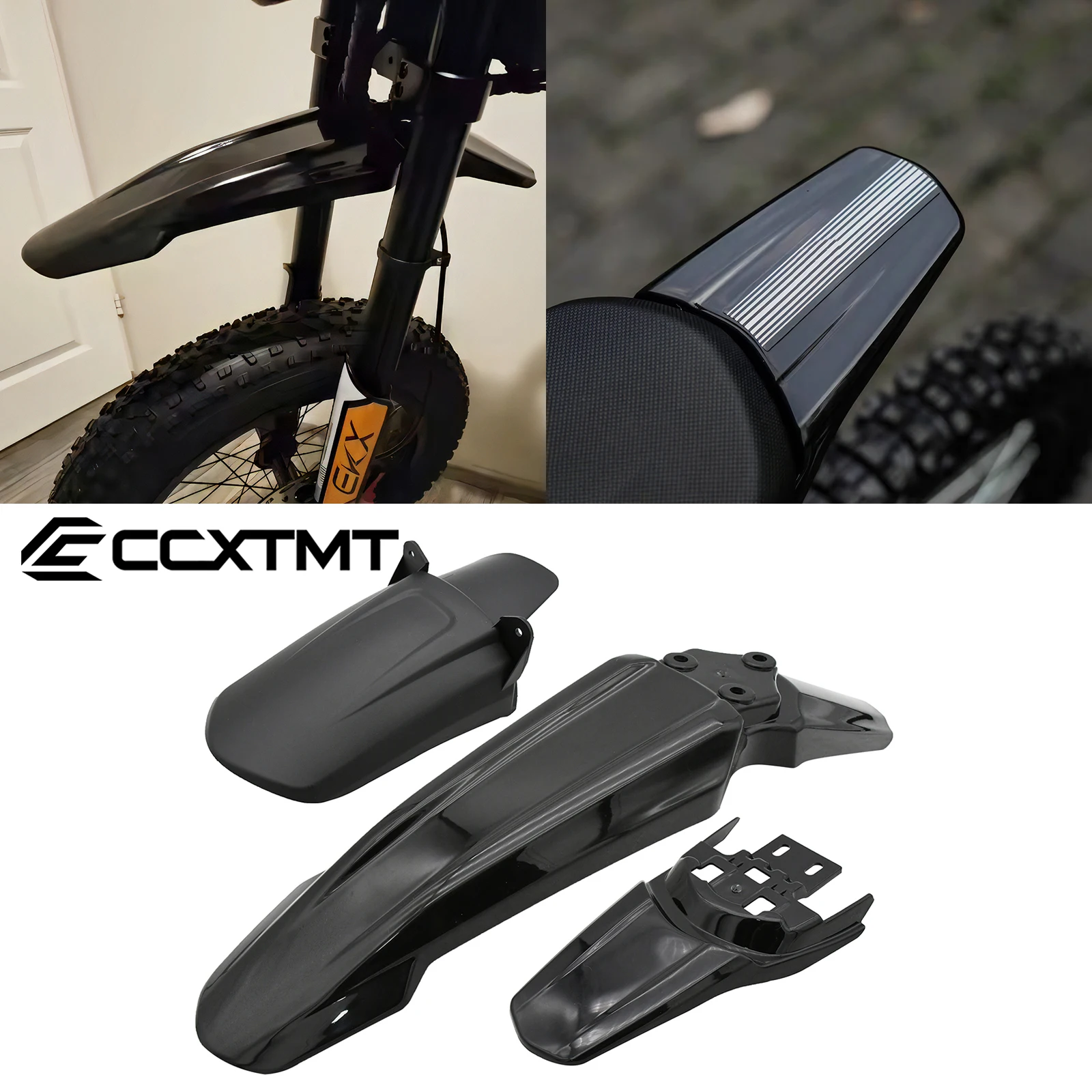 Błotniki przedniego tylnego koła do Segway X260 X160 do Surron Light Bee X i Light Bee S Części do montażu roweru elektrycznego