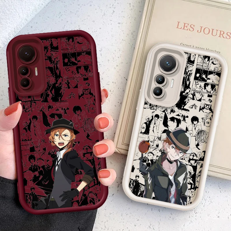 

Bungo Stray Dogs Anime Eye Ladder For Xiaomi MI 14 12T 11 Lite Poco M3 X5 X4 F5 F4 F3 F2 GT Pro 5G Back Phone Case