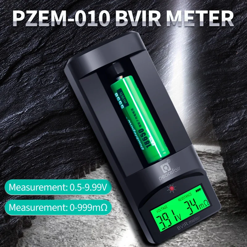PZEM010 Portable Resistance Tester Voltage Meter 4 Line Battery Internal Resistance Test Meter High Precision Battery Analyzer