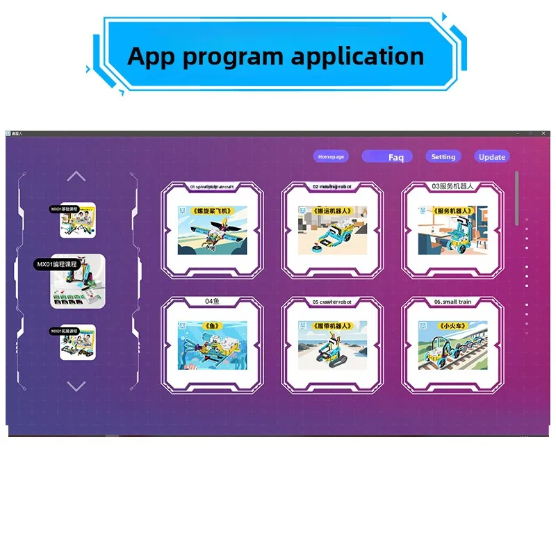 STEM45678 piezas técnicas programación multitecnología estudiante educativo aprender bloques de construcción función de potencia conjunto para niños juguete