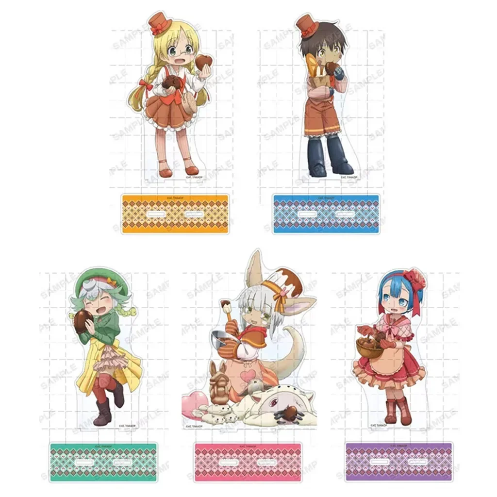 

Game Marulk Prushka Riko Nanachi Maruruku Faputa Acrylic Stand Doll Anime Figure Model Plate Cosplay Toy for Gift