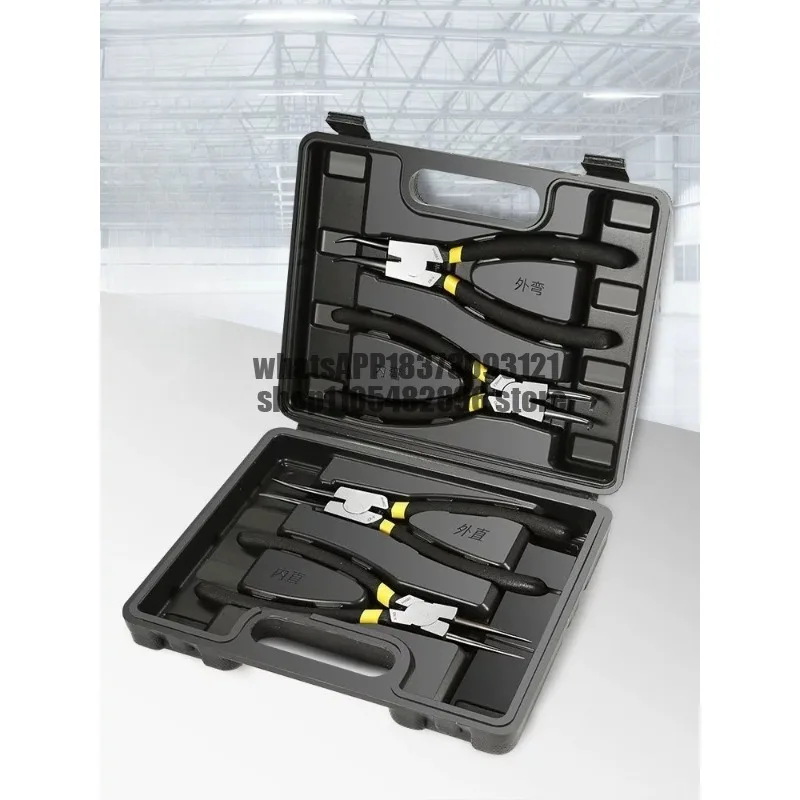Circuit pliers card yellow inside and outside two expansion sets, tension ring, super card, small retaining ring, large spring