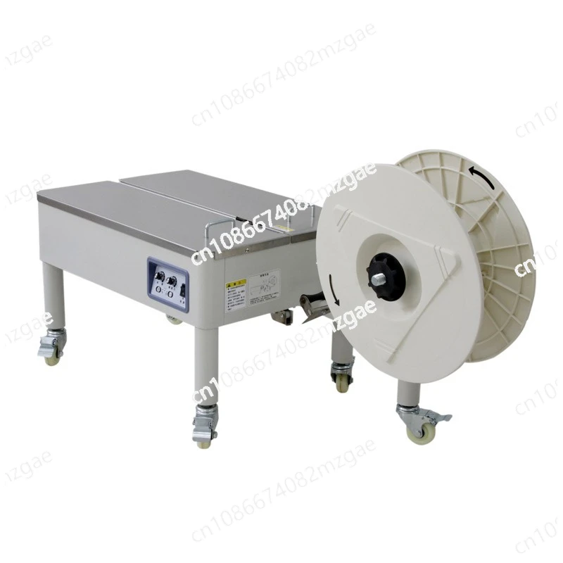 

Semi-automatic low-stage baler packing belt integrated bundling carton packing double motor low-stage