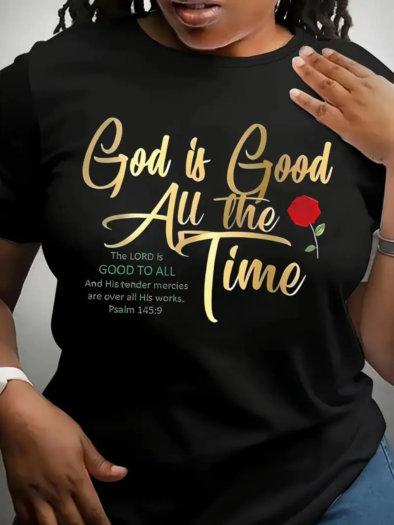 Women's Faith T-Shirt Golden 