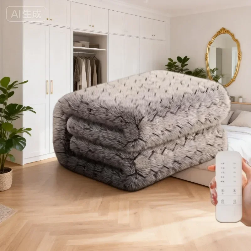 

Sofa Electric Board Hand Warmers Rechargeable Beurer Electric Thermal Cobija Blanket Heated Plaid Bucket Home Fever Cloak Heater