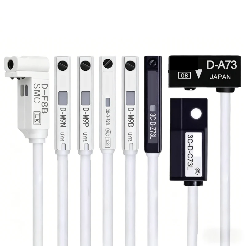 10 PCS  Magnetic Switch Signal Sensor Guide Rod Finger Slide Thin Cylinder CS1/D-M9B-F8BV-M9 N-A93