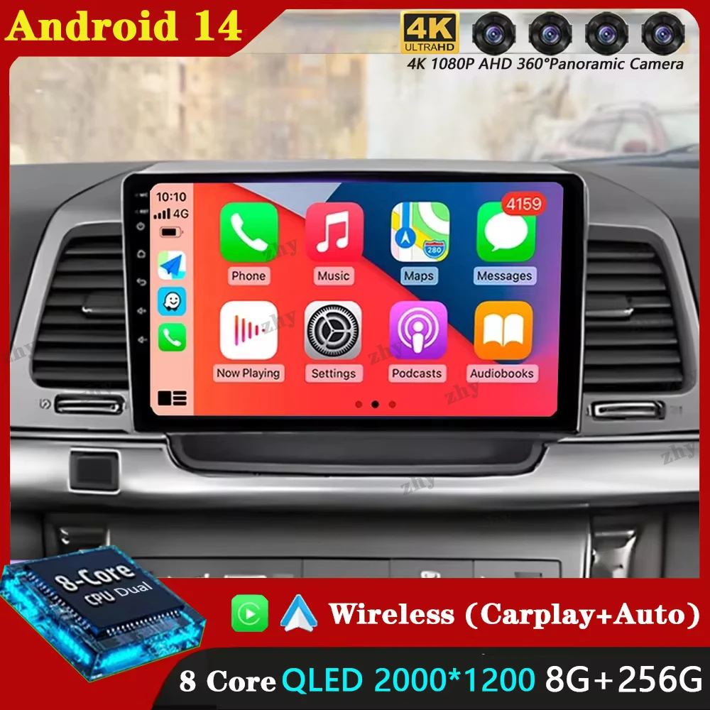 Android 14 All In One Intelligent Systems For Kia Opirus GH 2007 - 2008 Car Radio Multimedia Navigation Head Unit Carplay Auto