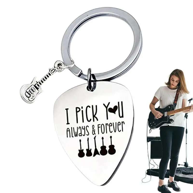 Alloy Keychains Keychains Ring For Women Key Rings Accessories Guitar Paddle Decorations Backpack Ornaments For Birthday Gift